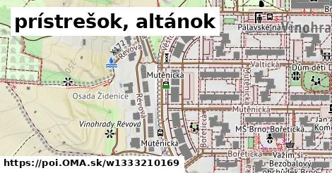 prístrešok, altánok