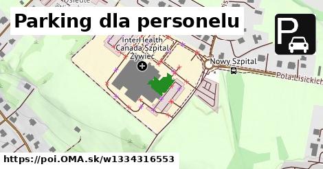 Parking dla personelu