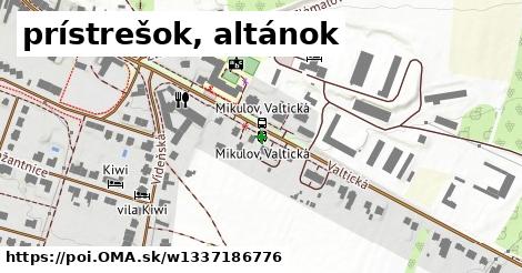 prístrešok, altánok