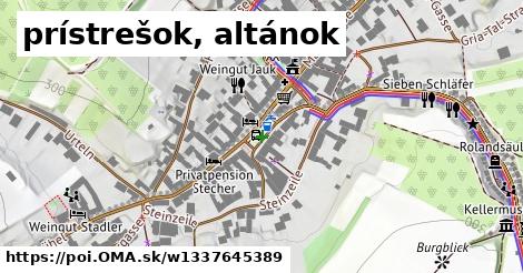 prístrešok, altánok