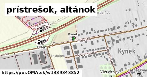 prístrešok, altánok