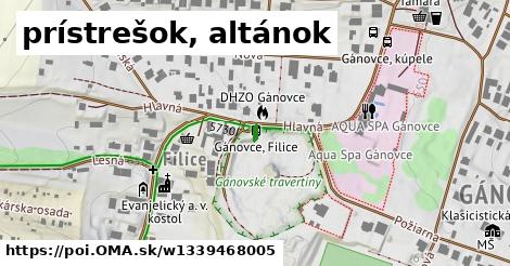 prístrešok, altánok