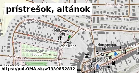 prístrešok, altánok