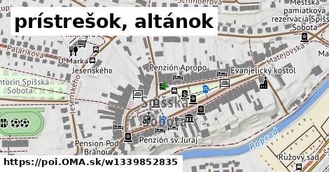 prístrešok, altánok