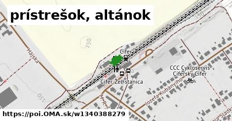 prístrešok, altánok