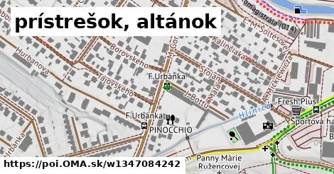 prístrešok, altánok