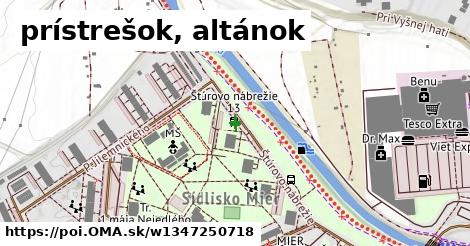 prístrešok, altánok