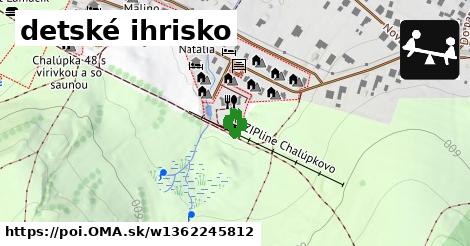 detské ihrisko