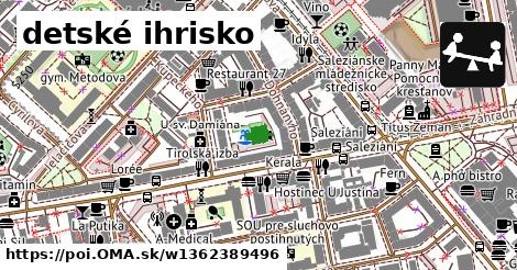 detské ihrisko