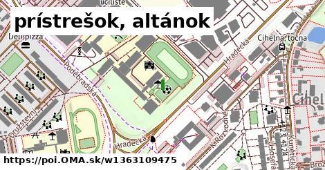 prístrešok, altánok