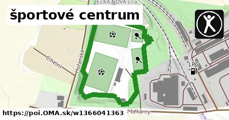 športové centrum