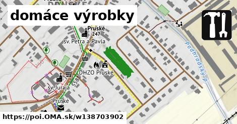 domáce výrobky