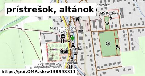 prístrešok, altánok