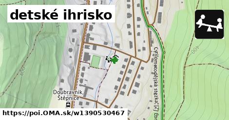detské ihrisko