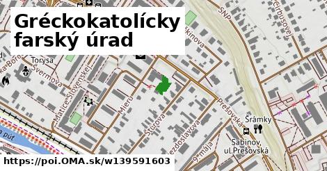 Gréckokatolícky farský úrad