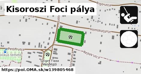 Kisoroszi Foci pálya