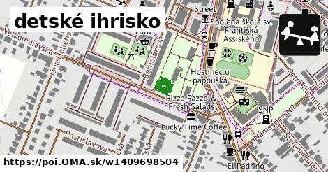detské ihrisko