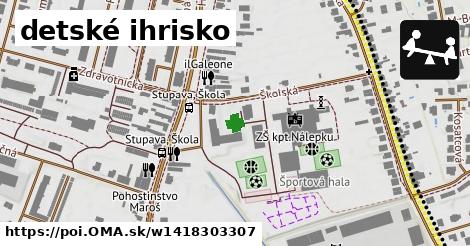 detské ihrisko