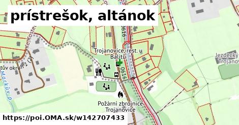 prístrešok, altánok