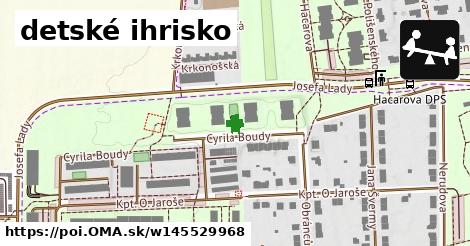 detské ihrisko