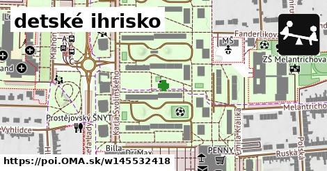 detské ihrisko