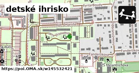 detské ihrisko