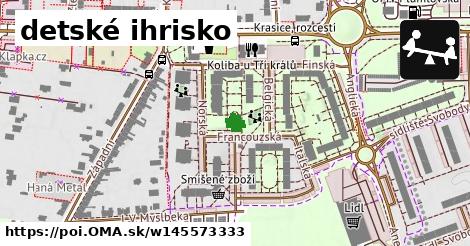 detské ihrisko