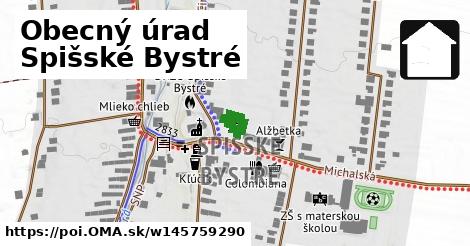 Obecný úrad Spišské Bystré