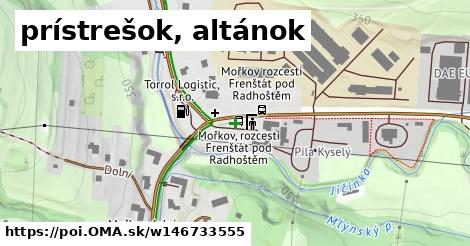 prístrešok, altánok