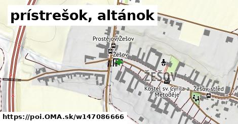 prístrešok, altánok