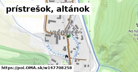 prístrešok, altánok