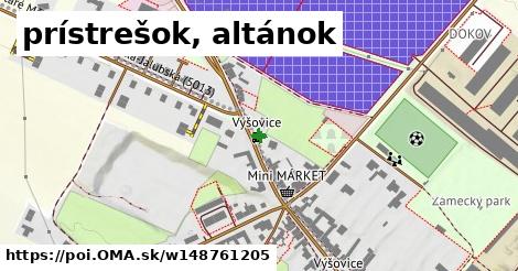 prístrešok, altánok