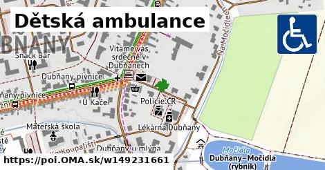 Dětská ambulance