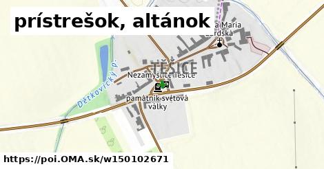 prístrešok, altánok