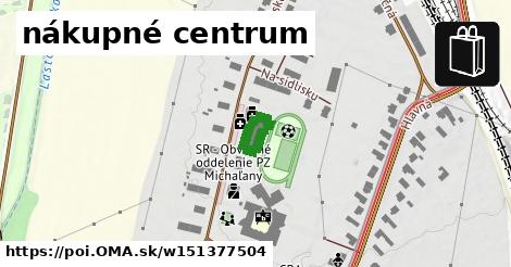 nákupné centrum