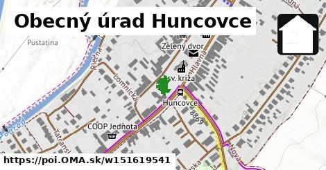 Obecný úrad Huncovce