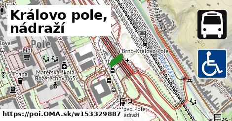 Královo pole, nádraží