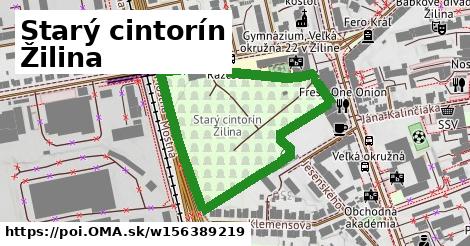 Starý cintorín Žilina