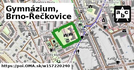 Gymnázium, Brno-Řečkovice