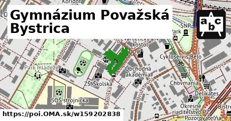 Gymnázium Považská Bystrica