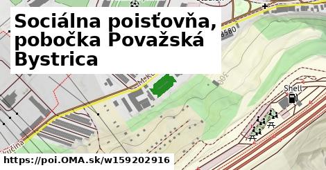 Sociálna poisťovňa, pobočka Považská Bystrica