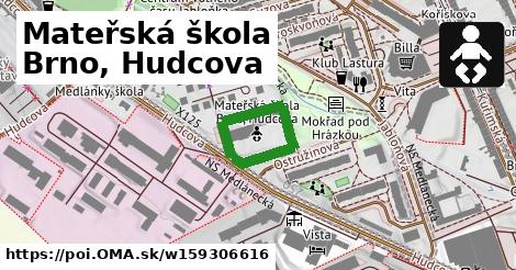 Mateřská škola Brno, Hudcova