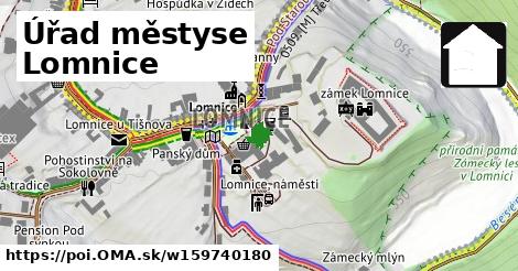 Úřad městyse Lomnice