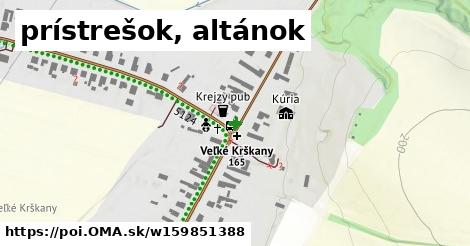 prístrešok, altánok