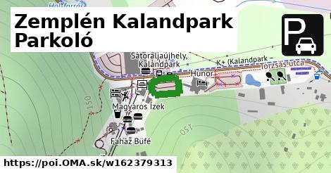 Zemplén Kalandpark Parkoló