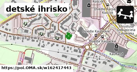 detské ihrisko