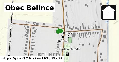 Obec Belince