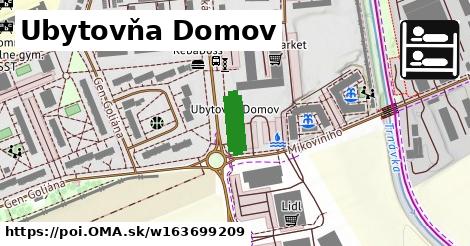 Ubytovňa Domov