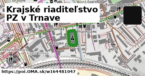 Krajské riaditeľstvo PZ v Trnave