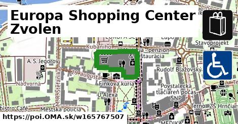 Europa Shopping Center Zvolen